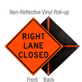 Roll Up Traffic Control Signs, 48 in. x 48 in.