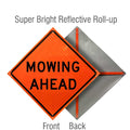 Roll Up Traffic Control Signs, 36 in. x 36 in.