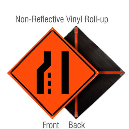 Roll Up Traffic Control Signs, 36 in. x 36 in.