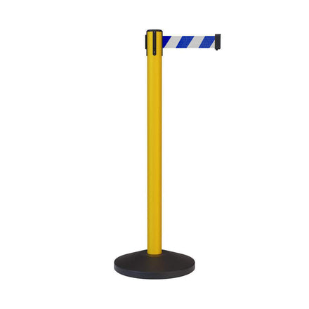 Safety Retractable Belt Barrier, 12 Ft. Belt - CCW Series RBB-100