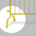 Replacement Feet for Heavy Duty Steel Barricade - Angry Bull Barricades