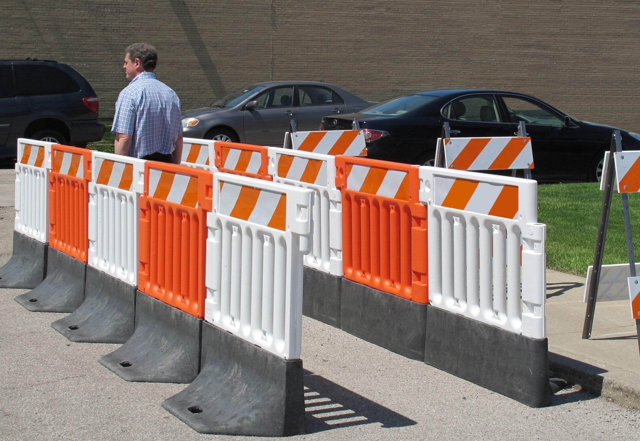 ADA Compliant Pedestrian Barricade - Crowd Control Warehouse