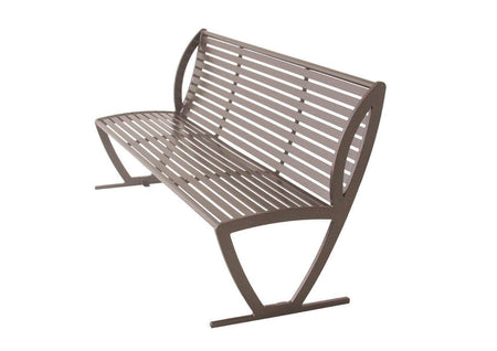 Augusta Park Bench - 6 Ft. - Crowd Control Warehouse