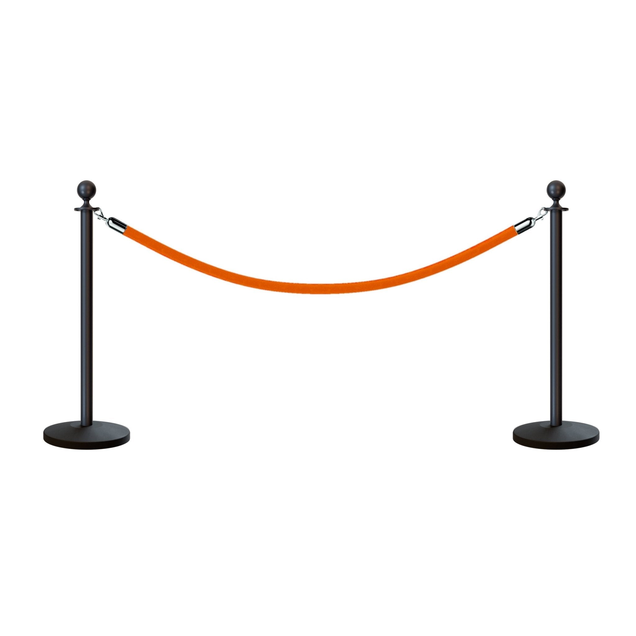 Ball Top Post and Rope Stanchion Kit - Montour Line - Crowd Control Warehouse
