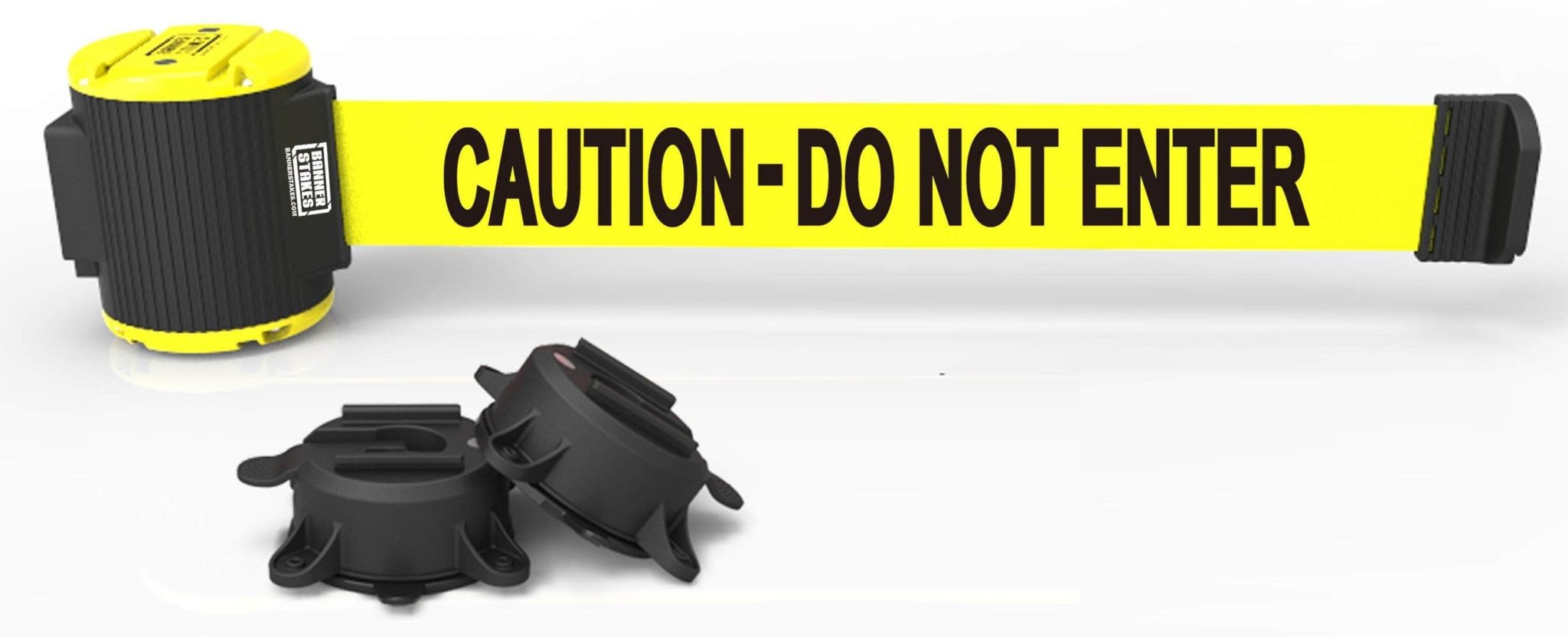 Banner Stakes 30' Magnetic Wall Mount Barrier - Crowd Control Warehouse