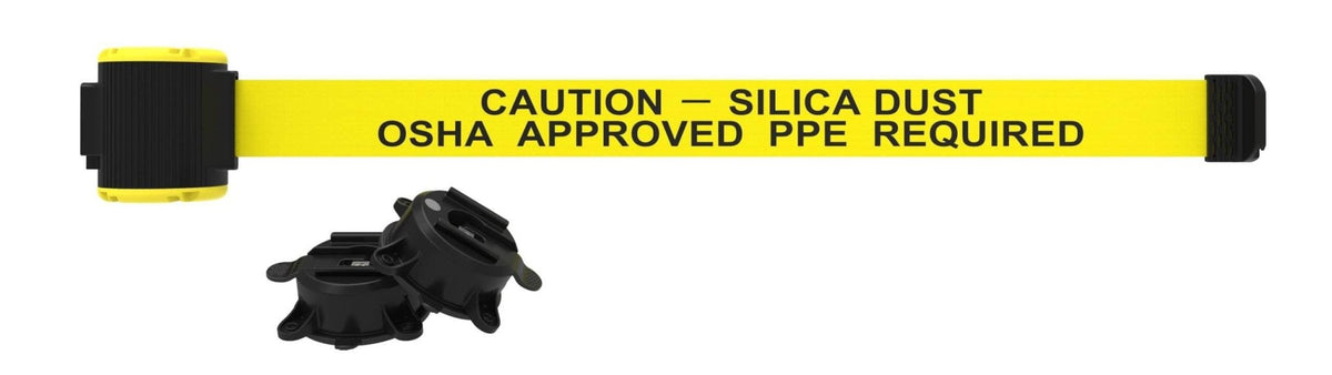 Banner Stakes 30' Magnetic Wall Mount Barrier - Crowd Control Warehouse