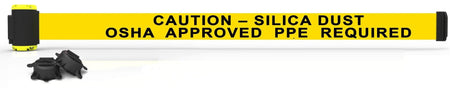 Banner Stakes 7' Magnetic Wall Mount Barrier - Crowd Control Warehouse