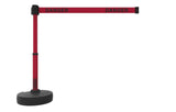 Banner Stakes PLUS Line Stanchion with 15 ft Belt Head, Stake, and Base - Crowd Control Warehouse