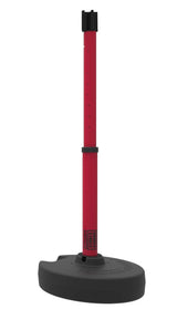 Banner Stakes PLUS Line Stanchion with Receiver Head, Stake, and Base - Crowd Control Warehouse