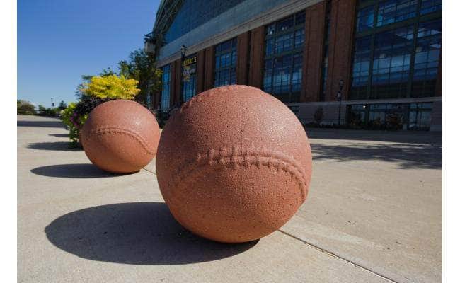 Baseball Bollard - Crowd Control Warehouse