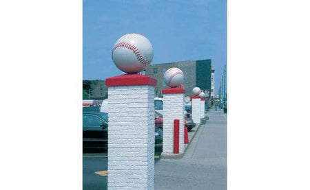 Baseball Bollard - Crowd Control Warehouse