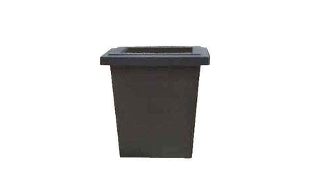 Basic Medium Square Concrete Planter - 36 in. x 36 in. x 36 in. - Crowd Control Warehouse