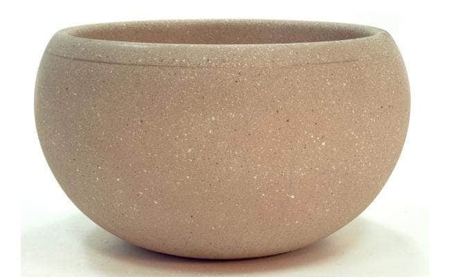 Beltless Round Concrete Planter - Crowd Control Warehouse