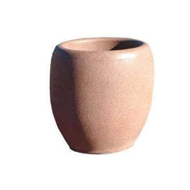 Beltless Round Concrete Planter - Crowd Control Warehouse
