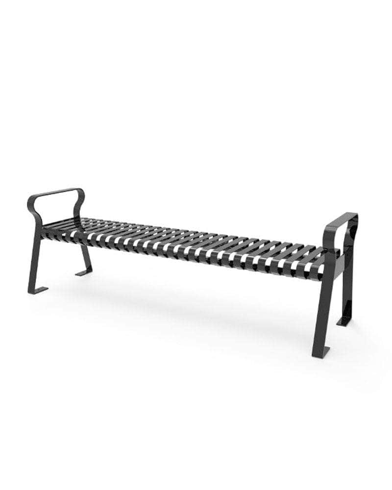 Downtown Park Bench without Back