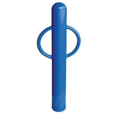 Bike Rack Bollard, Thick Post - 2 Bike - Crowd Control Warehouse