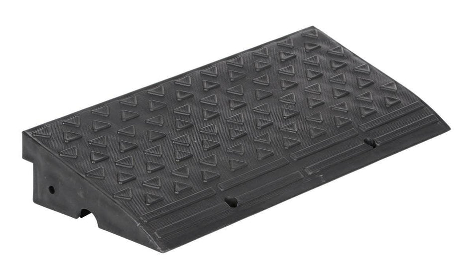 Black Plastic High Impact Vehicle or Equipment Ramp - Crowd Control Warehouse