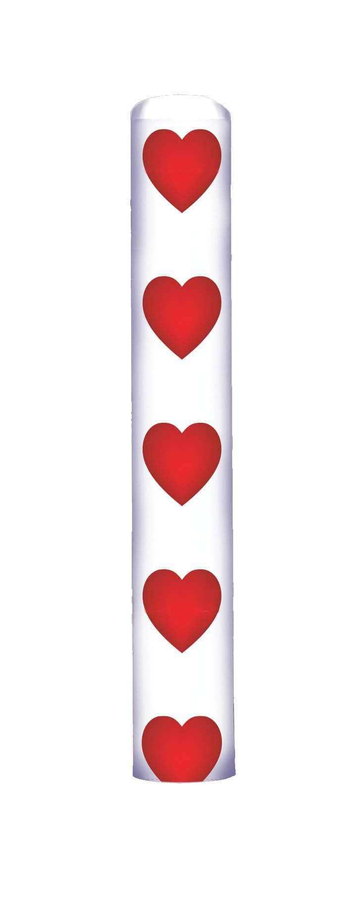 Bollard Cover Sox - Valentines - Crowd Control Warehouse