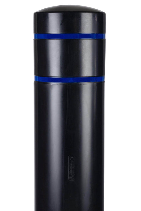 BollardGard Bollard Cover - Black - Crowd Control Warehouse
