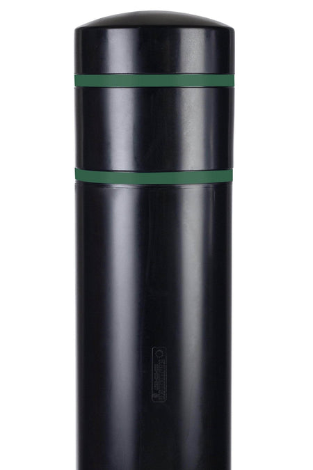 BollardGard Bollard Cover - Black - Crowd Control Warehouse