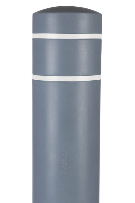 BollardGard Bollard Cover - Gray - Crowd Control Warehouse