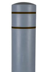 BollardGard Bollard Cover - Gray - Crowd Control Warehouse