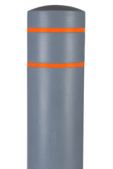 BollardGard Bollard Cover - Gray - Crowd Control Warehouse
