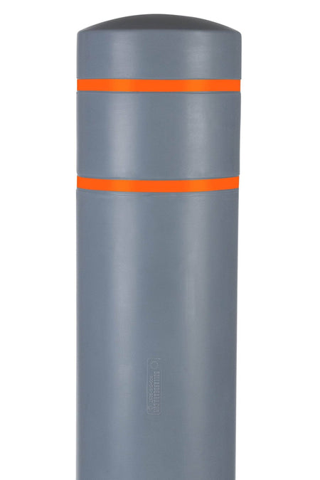 BollardGard Bollard Cover - Gray - Crowd Control Warehouse