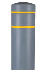 BollardGard Bollard Cover - Gray - Crowd Control Warehouse