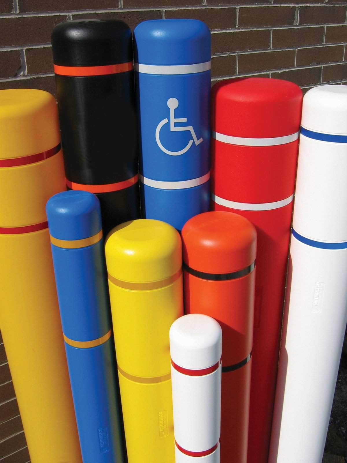 BollardGard Bollard Cover - Green - Crowd Control Warehouse