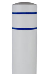 BollardGard Bollard Cover - Light Gray - Crowd Control Warehouse