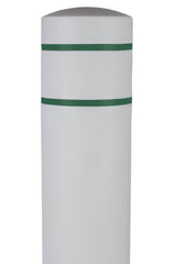 BollardGard Bollard Cover - Light Gray - Crowd Control Warehouse