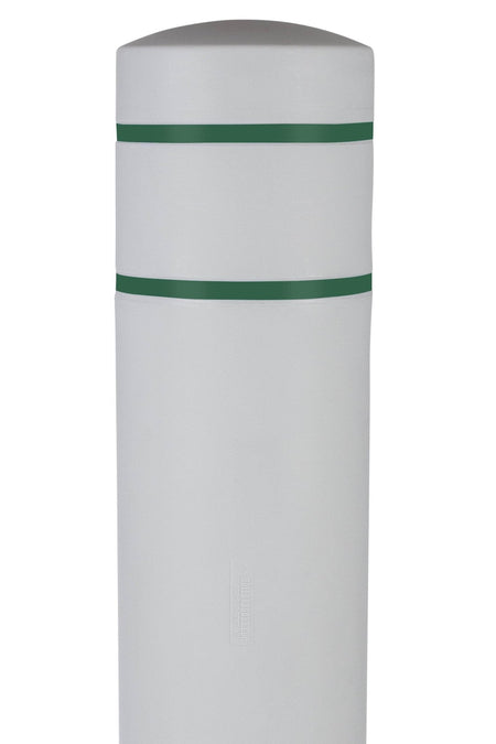 BollardGard Bollard Cover - Light Gray - Crowd Control Warehouse