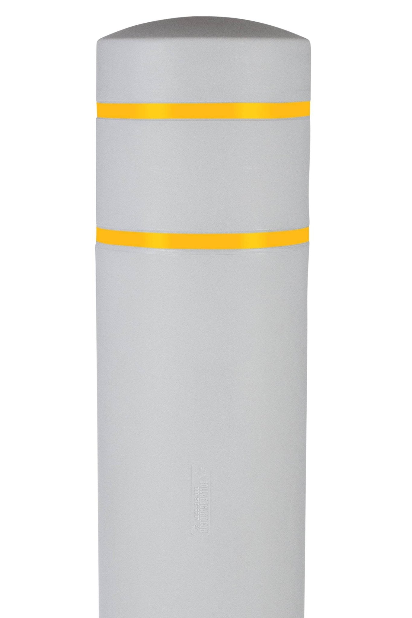 BollardGard Bollard Cover - Light Gray - Crowd Control Warehouse