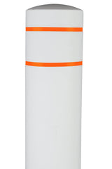 BollardGard Bollard Cover - White - Crowd Control Warehouse