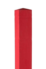 BollardGard Bollard Covers - 6 in. Square Standard Colors - Crowd Control Warehouse