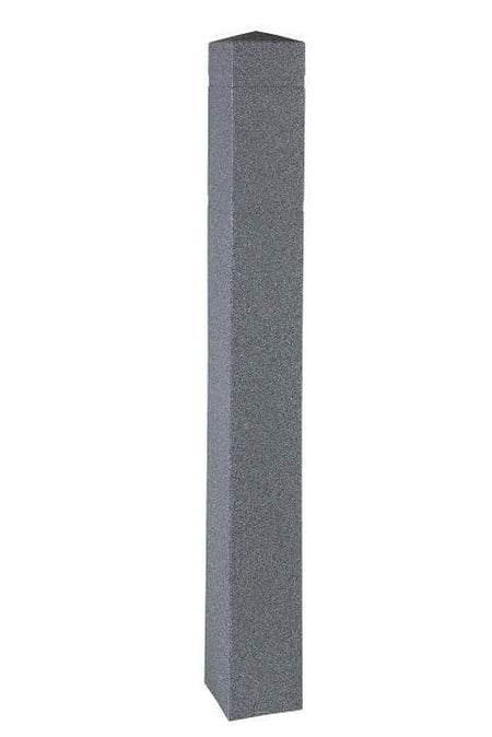 BollardGard Bollard Covers - 6.5 in. Square Granite Colors - Crowd Control Warehouse
