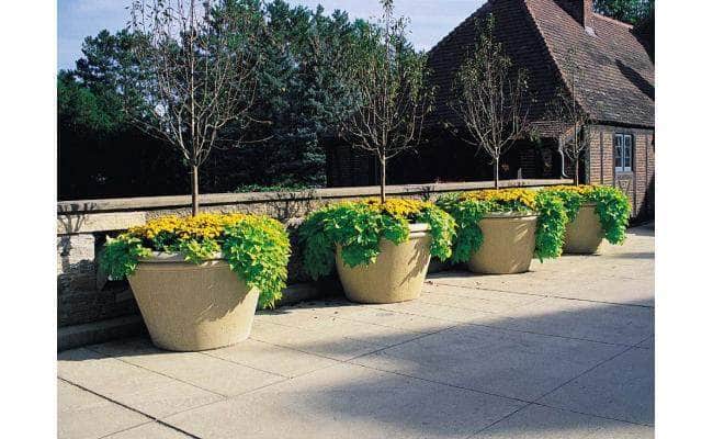 Cargill Series Round Large Concrete Planter - Crowd Control Warehouse