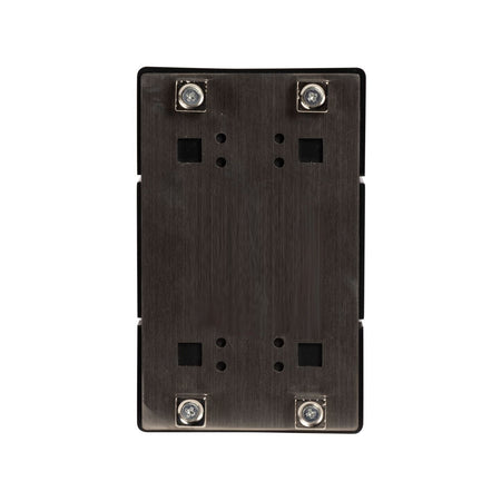 CCW Series WMB - 230 - Wall Mounted Retractable Belt Barrier With Black Magnetic ABS Case - 20, 25, & 30 Ft. Belts - Crowd Control Warehouse