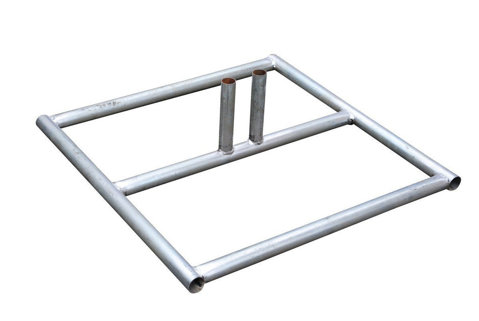 Chain Link Fence Panel Barrier Base Unit - Crowd Control Warehouse