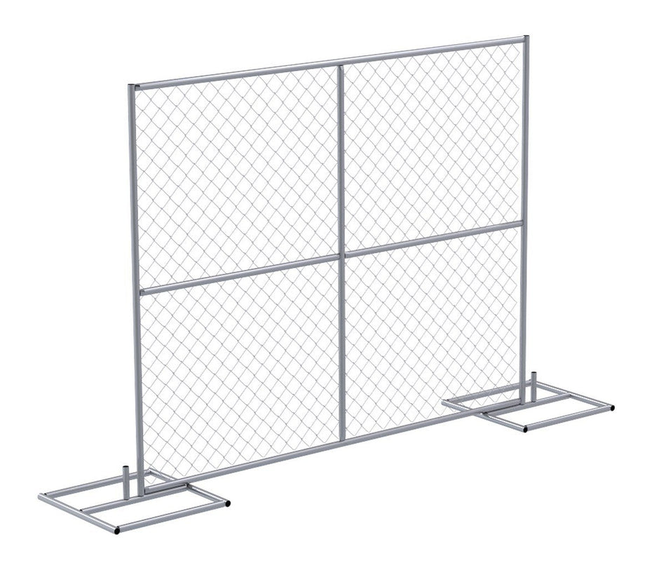 Chain Link Fence Panel System - Crowd Control Warehouse
