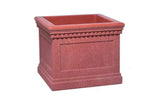 Colonial Series Medium Square Concrete Planter - Crowd Control Warehouse
