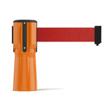 Cone - Mounted Retractable Belt Barrier, 9 Ft. - Trafford Industrial - Crowd Control Warehouse