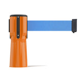 Cone - Mounted Retractable Belt Barrier, 9 Ft. - Trafford Industrial - Crowd Control Warehouse