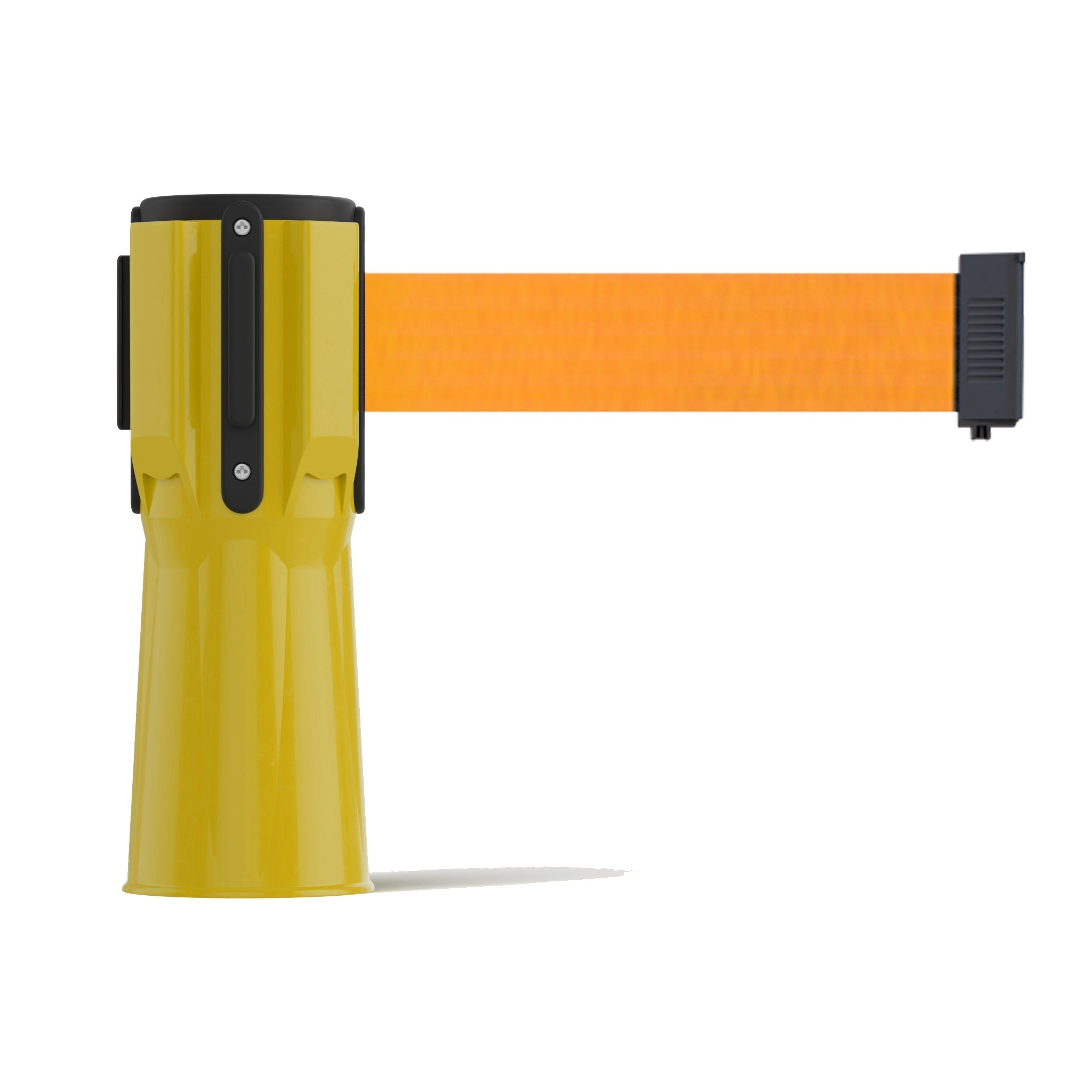 Cone - Mounted Retractable Belt Barrier, 9 Ft. - Trafford Industrial - Crowd Control Warehouse