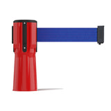 Cone - Mounted Retractable Belt Barrier, 9 Ft. - Trafford Industrial - Crowd Control Warehouse