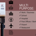 Hand Sanitizer Dispenser for Stanchions