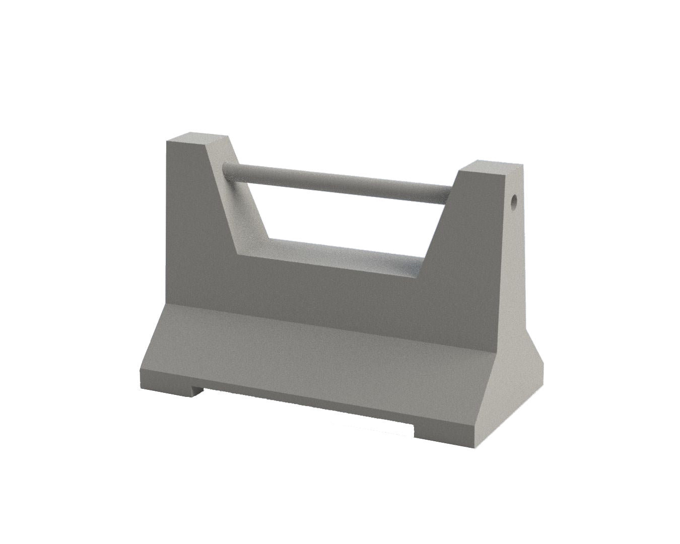 Cross - Pipe Concrete Traffic Barrier - Crowd Control Warehouse