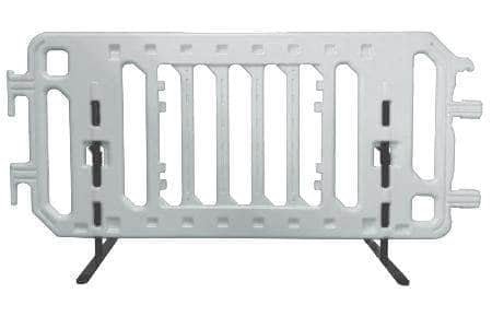 CrowdCade Deluxe Plastic Pedestrian Barricade - Crowd Control Warehouse