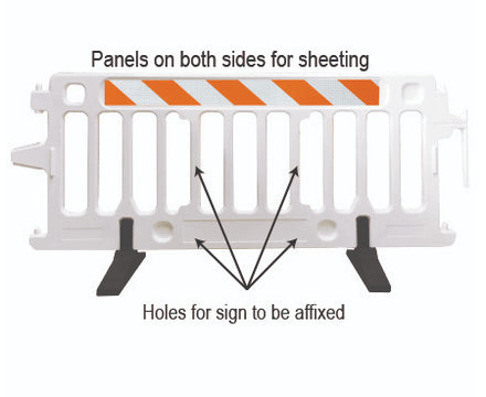 CrowdCade Plastic Pedestrian Barricade